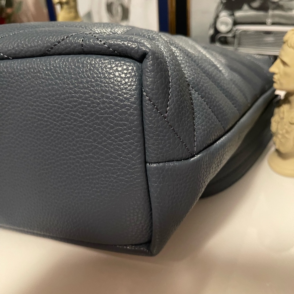 NWOT Lug VL Flare XL crossbody / shoulder bag with 2 straps in slate blue NEW! - Picture 10 of 16